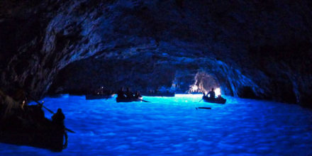 La grotte bleue
